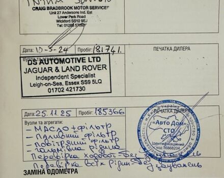 Білий Ленд Ровер Діскавері, об'ємом двигуна 2.2 л та пробігом 186 тис. км за 17200 $, фото 22 на Automoto.ua