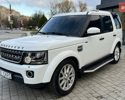 Белый Ленд Ровер Дискавери, объемом двигателя 2.99 л и пробегом 170 тыс. км за 24000 $, фото 2 на Automoto.ua