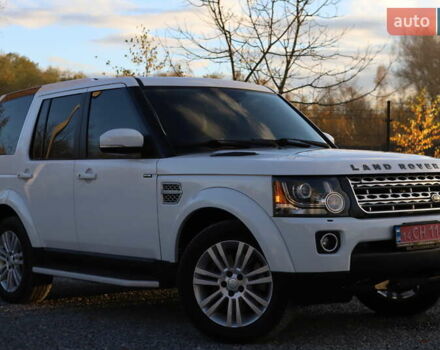 Белый Ленд Ровер Дискавери, объемом двигателя 3 л и пробегом 192 тыс. км за 18899 $, фото 5 на Automoto.ua