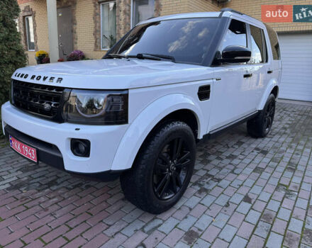 Белый Ленд Ровер Дискавери, объемом двигателя 3 л и пробегом 210 тыс. км за 19500 $, фото 1 на Automoto.ua