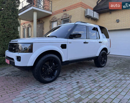 Белый Ленд Ровер Дискавери, объемом двигателя 3 л и пробегом 210 тыс. км за 19500 $, фото 3 на Automoto.ua