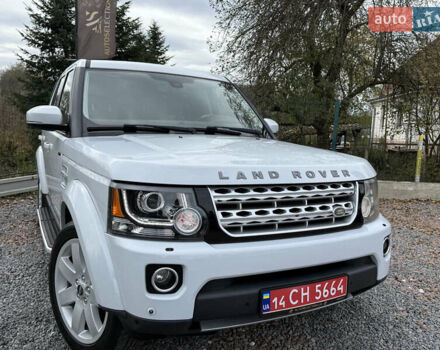 Белый Ленд Ровер Дискавери, объемом двигателя 3 л и пробегом 180 тыс. км за 19850 $, фото 1 на Automoto.ua
