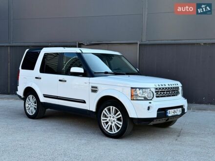 Белый Ленд Ровер Дискавери, объемом двигателя 3 л и пробегом 320 тыс. км за 13450 $, фото 1 на Automoto.ua