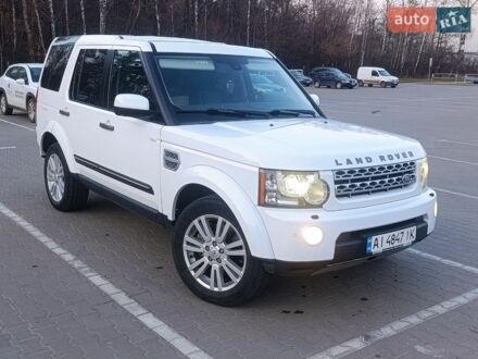 Белый Ленд Ровер Дискавери, объемом двигателя 3 л и пробегом 248 тыс. км за 13800 $, фото 1 на Automoto.ua