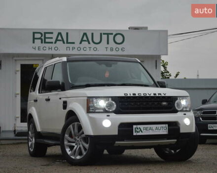 Белый Ленд Ровер Дискавери, объемом двигателя 2.99 л и пробегом 334 тыс. км за 20999 $, фото 1 на Automoto.ua