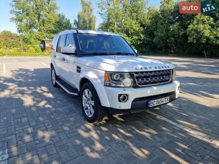 Білий Ленд Ровер Діскавері, об'ємом двигуна 3 л та пробігом 182 тис. км за 15499 $, фото 1 на Automoto.ua