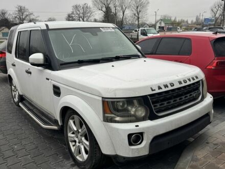 Белый Ленд Ровер Дискавери, объемом двигателя 3 л и пробегом 245 тыс. км за 13500 $, фото 1 на Automoto.ua