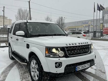 Белый Ленд Ровер Дискавери, объемом двигателя 3 л и пробегом 180 тыс. км за 19999 $, фото 1 на Automoto.ua