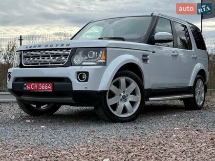 Белый Ленд Ровер Дискавери, объемом двигателя 3 л и пробегом 185 тыс. км за 18250 $, фото 1 на Automoto.ua