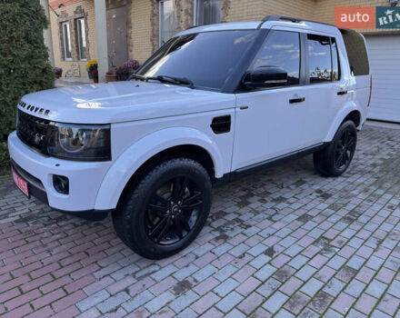 Белый Ленд Ровер Дискавери, объемом двигателя 3 л и пробегом 210 тыс. км за 19500 $, фото 1 на Automoto.ua