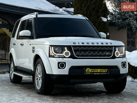 Белый Ленд Ровер Дискавери, объемом двигателя 2.99 л и пробегом 170 тыс. км за 21900 $, фото 1 на Automoto.ua