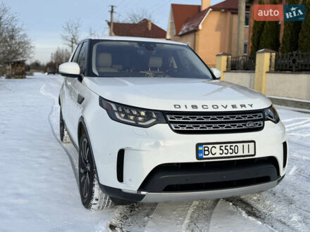 Ленд Ровер Дискавери 2017 в Львове на Automoto.ua Белый Ленд Ровер Дискавери, объемом двигателя 3 л и пробегом 94 тыс. км за 37500 $, фото 1 на Automoto.ua