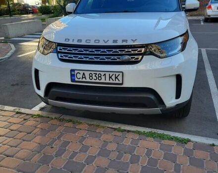 Ленд Ровер Дискавери 2017 в Софіївська Борщагівка на Automoto.ua Белый Ленд Ровер Дискавери, объемом двигателя 3 л и пробегом 171 тыс. км за 31400 $, фото 1 на Automoto.ua
