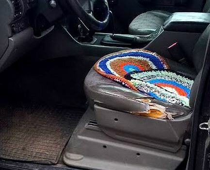 Черный Ленд Ровер Дискавери, объемом двигателя 2.5 л и пробегом 309 тыс. км за 5900 $, фото 4 на Automoto.ua