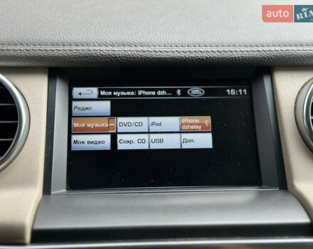 Чорний Ленд Ровер Діскавері, об'ємом двигуна 3 л та пробігом 264 тис. км за 16500 $, фото 102 на Automoto.ua