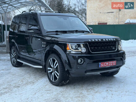 Черный Ленд Ровер Дискавери, объемом двигателя 3 л и пробегом 158 тыс. км за 21693 $, фото 1 на Automoto.ua
