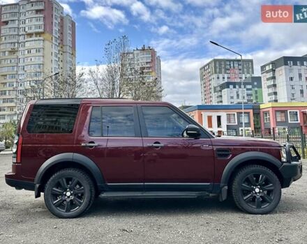 Красный Ленд Ровер Дискавери, объемом двигателя 3 л и пробегом 122 тыс. км за 24500 $, фото 1 на Automoto.ua