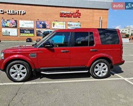 Красный Ленд Ровер Дискавери, объемом двигателя 3 л и пробегом 200 тыс. км за 16700 $, фото 2 на Automoto.ua