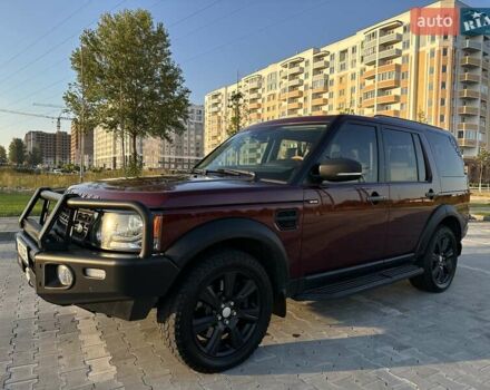 Красный Ленд Ровер Дискавери, объемом двигателя 3 л и пробегом 121 тыс. км за 22950 $, фото 2 на Automoto.ua