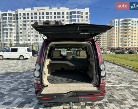Красный Ленд Ровер Дискавери, объемом двигателя 3 л и пробегом 122 тыс. км за 24500 $, фото 4 на Automoto.ua