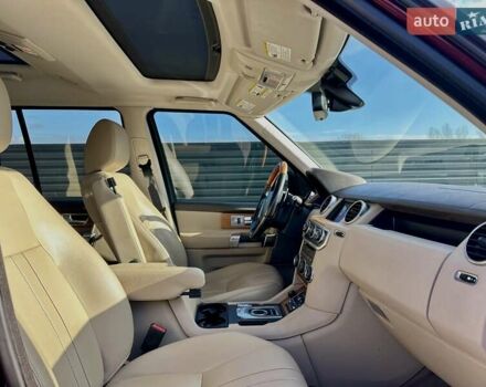 Красный Ленд Ровер Дискавери, объемом двигателя 3 л и пробегом 122 тыс. км за 24500 $, фото 5 на Automoto.ua