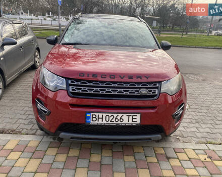 Красный Ленд Ровер Дискавери, объемом двигателя 2 л и пробегом 127 тыс. км за 18000 $, фото 1 на Automoto.ua
