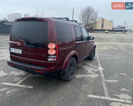 Красный Ленд Ровер Дискавери, объемом двигателя 3 л и пробегом 150 тыс. км за 25000 $, фото 1 на Automoto.ua