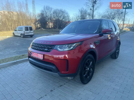 Ленд Ровер Дискавери 2017 в Львове на Automoto.ua Красный Ленд Ровер Дискавери, объемом двигателя 3 л и пробегом 115 тыс. км за 26900 $, фото 1 на Automoto.ua