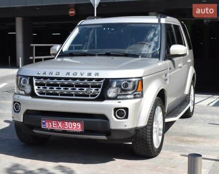 Серый Ленд Ровер Дискавери, объемом двигателя 3 л и пробегом 123 тыс. км за 20900 $, фото 1 на Automoto.ua