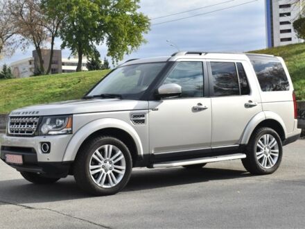 Серый Ленд Ровер Дискавери, объемом двигателя 3 л и пробегом 123 тыс. км за 19900 $, фото 1 на Automoto.ua