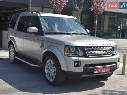 Серый Ленд Ровер Дискавери, объемом двигателя 3 л и пробегом 123 тыс. км за 20900 $, фото 1 на Automoto.ua