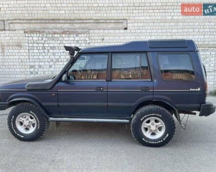 Синий Ленд Ровер Дискавери, объемом двигателя 2.5 л и пробегом 189 тыс. км за 12000 $, фото 2 на Automoto.ua