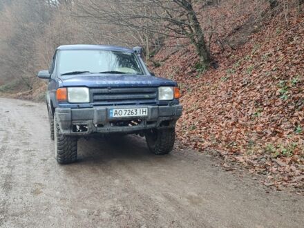 Синий Ленд Ровер Дискавери, объемом двигателя 2.5 л и пробегом 307 тыс. км за 7300 $, фото 1 на Automoto.ua