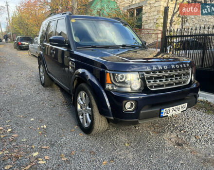 Синій Ленд Ровер Діскавері, об'ємом двигуна 3 л та пробігом 228 тис. км за 18500 $, фото 1 на Automoto.ua