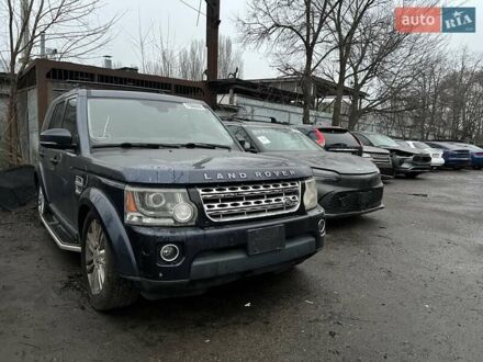 Синий Ленд Ровер Дискавери, объемом двигателя 3 л и пробегом 174 тыс. км за 12700 $, фото 1 на Automoto.ua