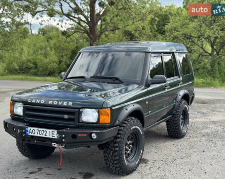 Зеленый Ленд Ровер Дискавери, объемом двигателя 2.5 л и пробегом 238 тыс. км за 12850 $, фото 3 на Automoto.ua
