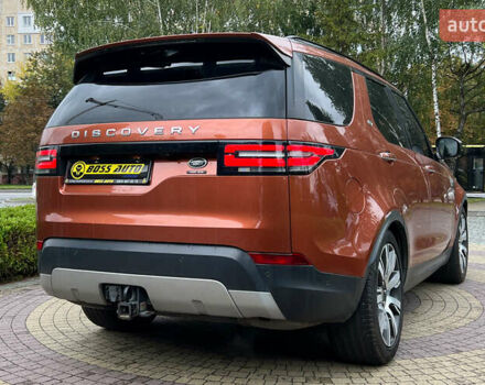 Ленд Ровер Дискавери 2017 в Львове на Automoto.ua Оранжевый Ленд Ровер Дискавери, объемом двигателя 3 л и пробегом 180 тыс. км за 25999 $, фото 5 на Automoto.ua