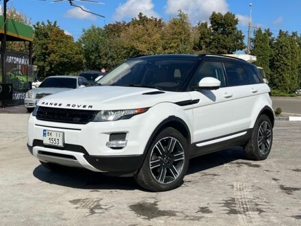 Ленд Ровер Эвок 2014 в Ровно на Automoto.ua Белый Ленд Ровер Эвок, объемом двигателя 2 л и пробегом 178 тыс. км за 18800 $, фото 1 на Automoto.ua
