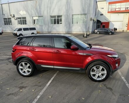 Червоний Ленд Ровер Евок, об'ємом двигуна 2.2 л та пробігом 176 тис. км за 15900 $, фото 4 на Automoto.ua