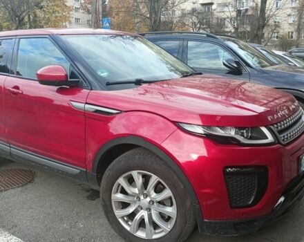 Красный Ленд Ровер Эвок, объемом двигателя 2 л и пробегом 147 тыс. км за 19500 $, фото 1 на Automoto.ua