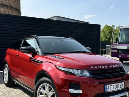 Ленд Ровер Эвок 2012 в Ивано-Франковске на Automoto.ua Красный Ленд Ровер Эвок, объемом двигателя 2.2 л и пробегом 191 тыс. км за 19500 $, фото 1 на Automoto.ua