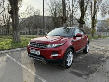 Червоний Ленд Ровер Евок, об'ємом двигуна 2.2 л та пробігом 176 тис. км за 15900 $, фото 1 на Automoto.ua