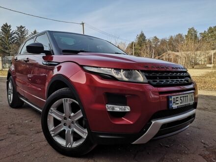 Ленд Ровер Евок 2014 у Дніпро (Дніпропетровську) на Automoto.ua Червоний Ленд Ровер Евок, об'ємом двигуна 2.2 л та пробігом 140 тис. км за 22000 $, фото 1 на Automoto.ua