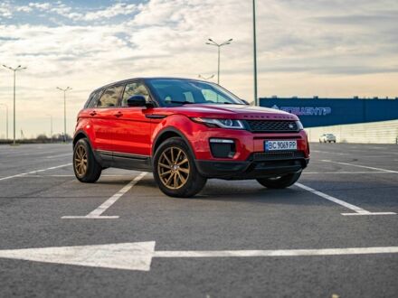 Ленд Ровер Эвок 2016 в Львове на Automoto.ua Красный Ленд Ровер Эвок, объемом двигателя 2 л и пробегом 160 тыс. км за 22000 $, фото 1 на Automoto.ua