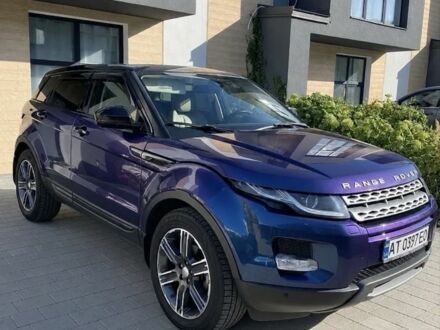 Синий Ленд Ровер Эвок, объемом двигателя 2 л и пробегом 120 тыс. км за 14555 $, фото 1 на Automoto.ua