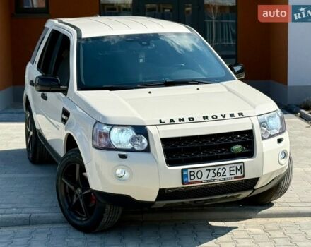 Белый Ленд Ровер Фрилендер, объемом двигателя 2.18 л и пробегом 190 тыс. км за 11300 $, фото 2 на Automoto.ua