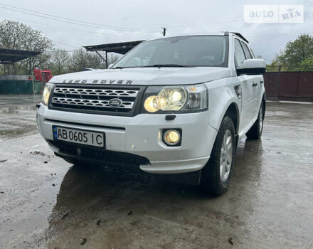 Білий Ленд Ровер Freelander, об'ємом двигуна 2.18 л та пробігом 200 тис. км за 12000 $, фото 14 на Automoto.ua