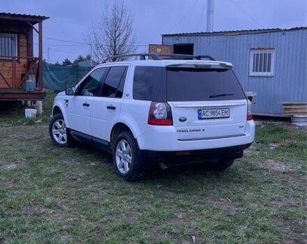 Белый Ленд Ровер Фрилендер, объемом двигателя 2.2 л и пробегом 380 тыс. км за 12450 $, фото 6 на Automoto.ua