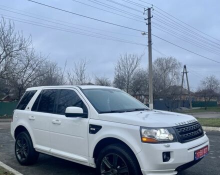 Белый Ленд Ровер Фрилендер, объемом двигателя 2 л и пробегом 200 тыс. км за 10900 $, фото 1 на Automoto.ua