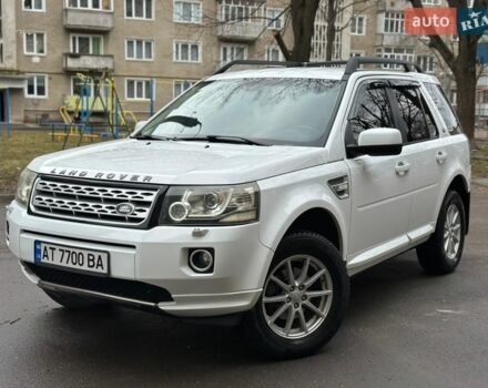 Белый Ленд Ровер Фрилендер, объемом двигателя 2.18 л и пробегом 275 тыс. км за 14200 $, фото 9 на Automoto.ua
